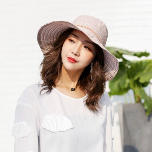 AK17592 fashion Wide brim sunny beach foldable summer straw hats for womens in stock , promotion cheap hats .