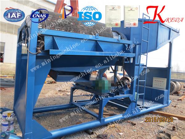 Processing Extraction 90% Gold Trommel Wash Plant From Sand Stones Plant