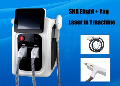 IPL SHR ND Yag Laser Machine Effective For Unwanted Hair / Tattoo Removal