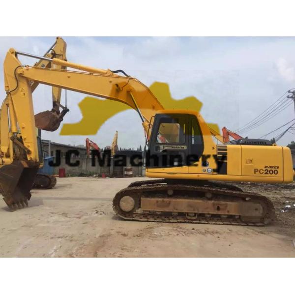 20 ton popularly used Komatsu excavator PC200-6 with 0.7m³ bucket size on sale