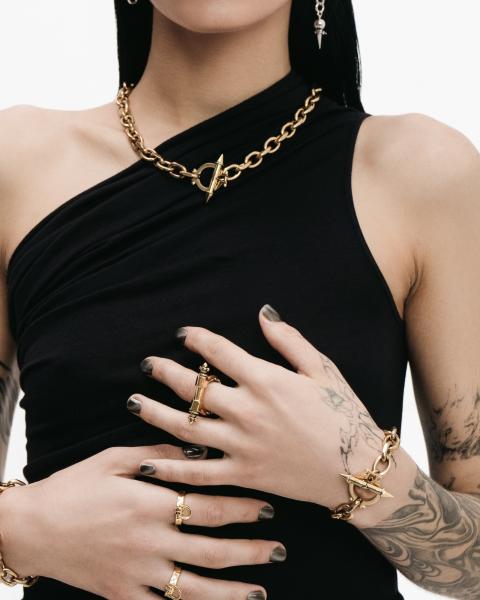 Lobster Clasp Waterproof Bangle Bracelets Synesthesia Gold Chain Bracelet Womens