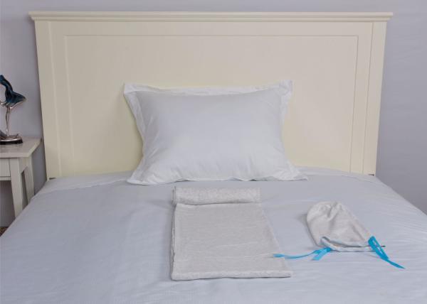 Gray Modern Bedding Sets 100% Cotton  Single / Double Sleeping Bags For Bedroom