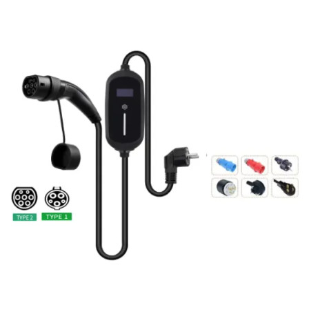 Station de charge à C.A. EV de chargeur de véhicules électriques du Type2 Mode2