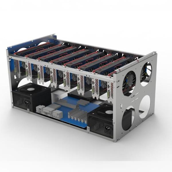 8gpu Stackable Miner frame, Mining frame rack support 8 graphics cards, gpu mining frame for ETH BTC Ethereum bitcoin
