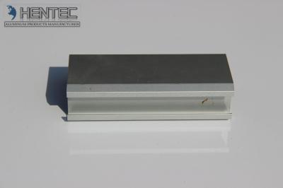 Clear / Black Extruded Aluminum Profile Anodizeing Aluminium Construction System