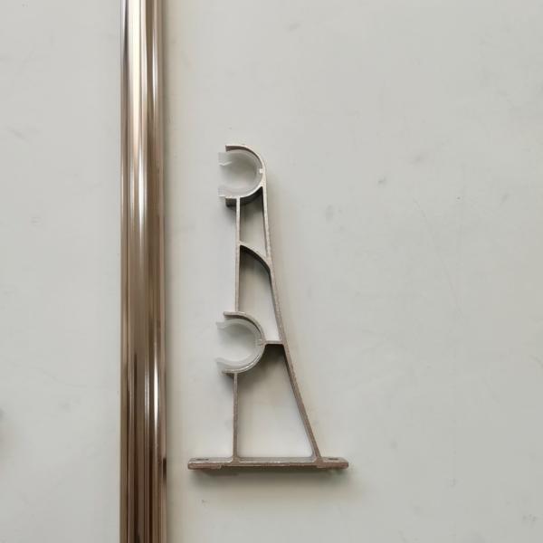 Anodizing Carving Office 0.45mm Galvanized Pipe Curtain Rod