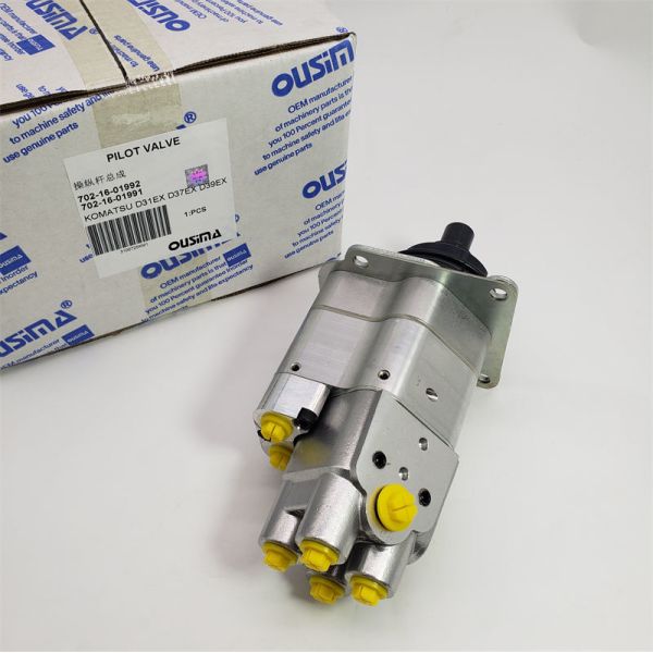 Excavator Pilot Valve 702-16-01992/702-16-01991  For KOMATSU D31EX D37EX D39EX
