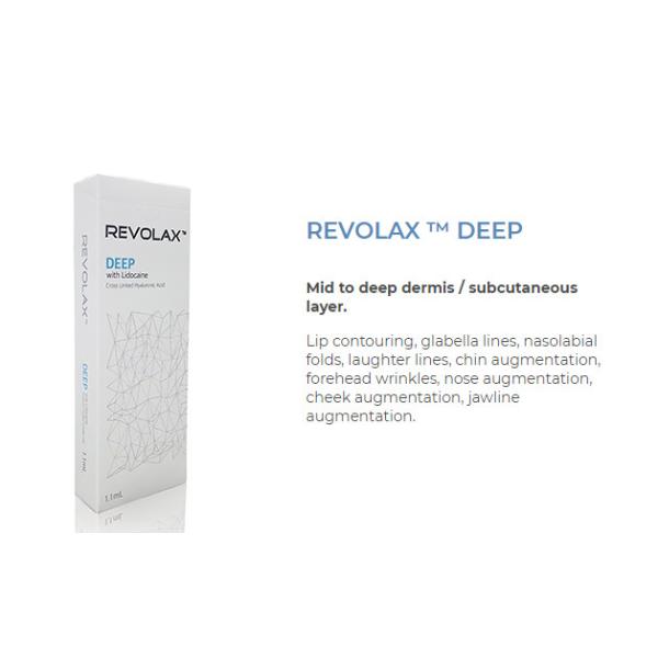 Заполнитель Revolax вводимый дермальный для щеки и увеличения Chin