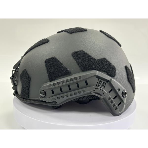 Tactical Ballistic Helmet NIJ IIIA UHWPE Black Color For Men Tactical Military Training
