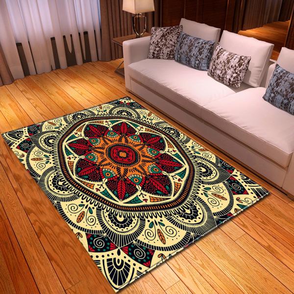 Vintage living room carpet, bedroom, dining room floor mat
