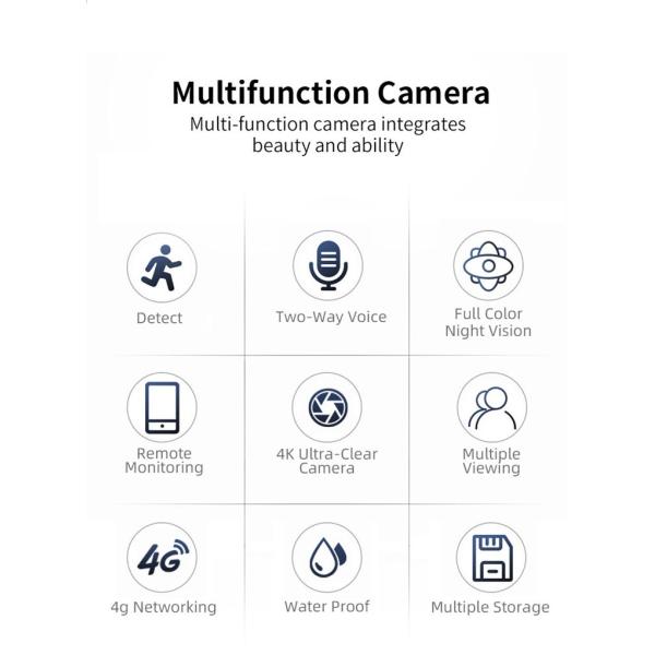 камера слежения 4K IP66 на открытом воздухе водоустойчивая, камера CCTV купола наблюдения
