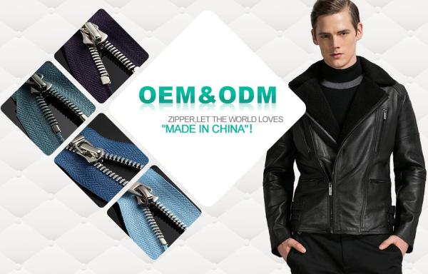 Garment accessory metal zipper fancy zipper with custom metal zipper pull, plastic zipper resin zipper plated antic-bras