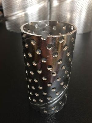 spiral welded perforated pipes center core filter frames perforated filter element tube