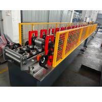 0.7-1.2mm Galvanizado de aço Metal Shutter Bottom Roll Forming Machine com Stop Saw Cutting
