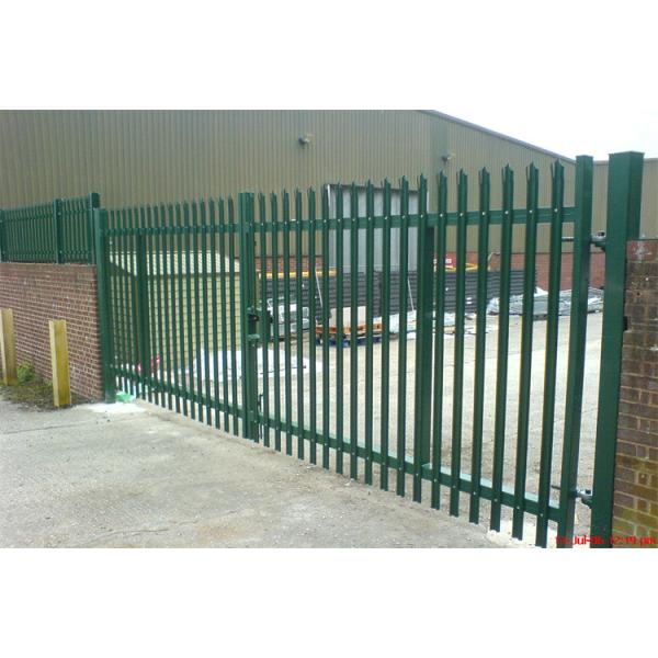Powder Coated Security Palisade Fence For Home Fence For Europe