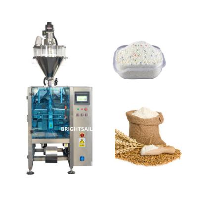 Máquina vertical de enchimento do pacote do pó do alimento da máquina de embalagem do saquinho automático