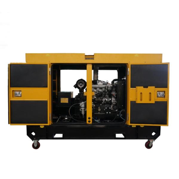 4 генератор хода охлаженных воздухом 25кВА звукоизоляционный молчаливый