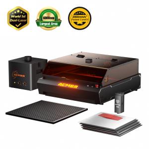 High Powerful ACMER 48W Diode Laser Cutter For Wood And Some Dark Opaque Acrylic