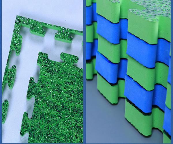 campo de jogos não tóxico das crianças de Mat Ocean Themed For Indoor do campo de jogos do preto da laranja de 2cm