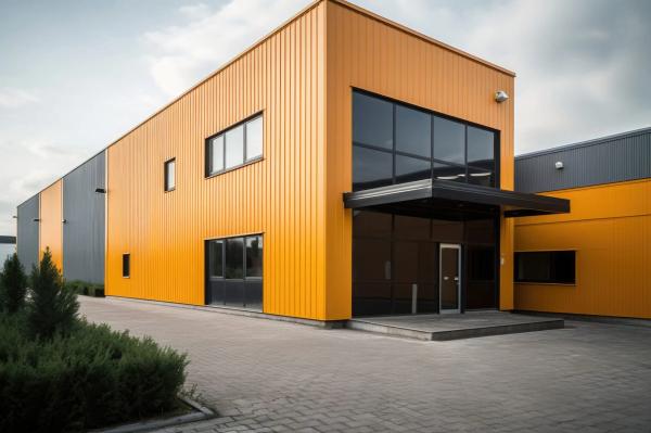 Q355 Galvanized Prefabricated Commercial Large Clear Span Portal Light Steel Structure Shed