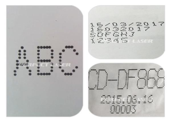 SUS304 Fuselagem Industrial Inkjet Printer Medidor de unidade arbitrária Código QR