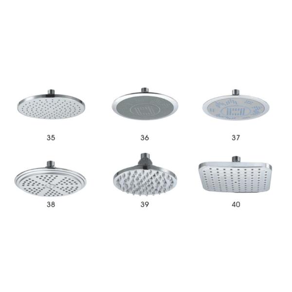 Stainless Steel Hand Shower Head Sprinkler Head Corrosion Resistant Material