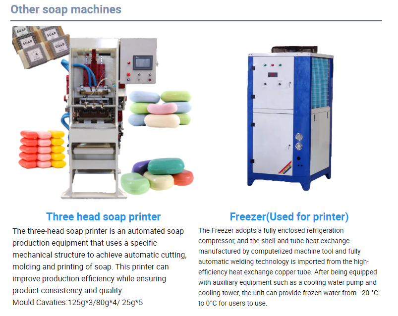 China Factory's Automatic Laundry or toilet Soap Making Machine With 100kg to 200kg Capacity for Laundry soap
