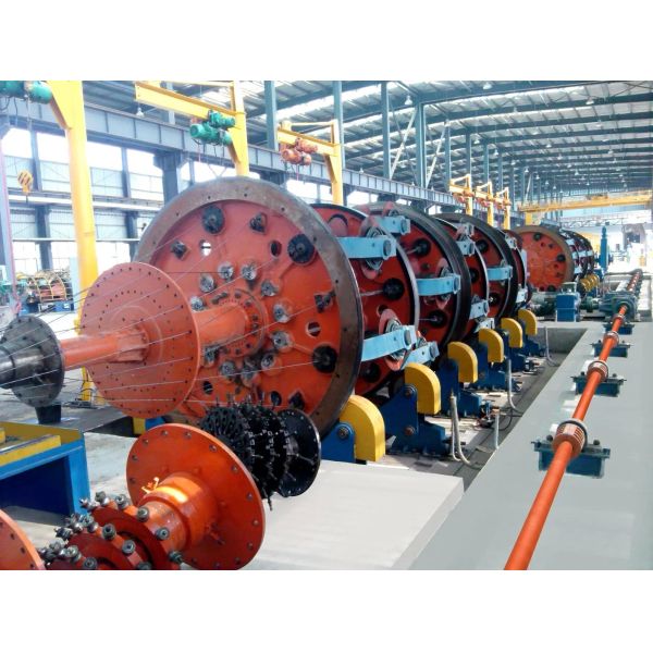 Steel Wire Rope Closing Machine with 1+6 Structure 1860MPa Tensile Strength and 0.1-1.2mm Outlet Diameter