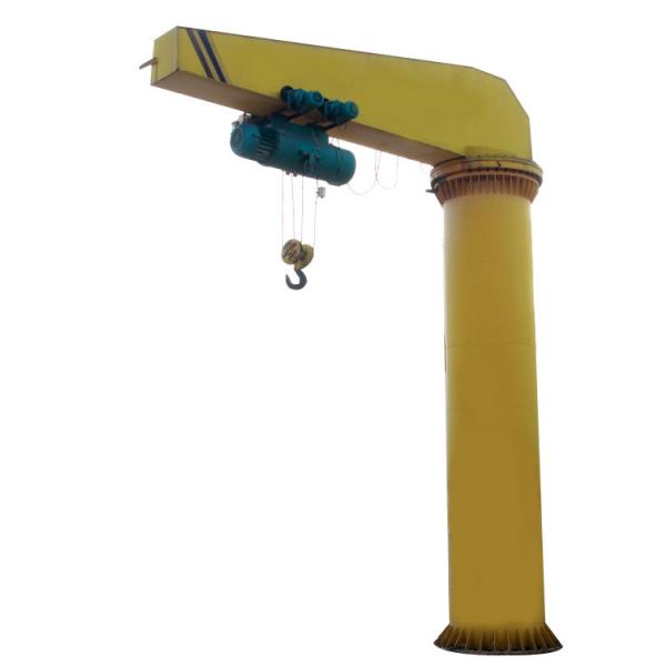 Pendant Control  5000kg 5 ton Column Jib Crane Small Footprint Easy To Use