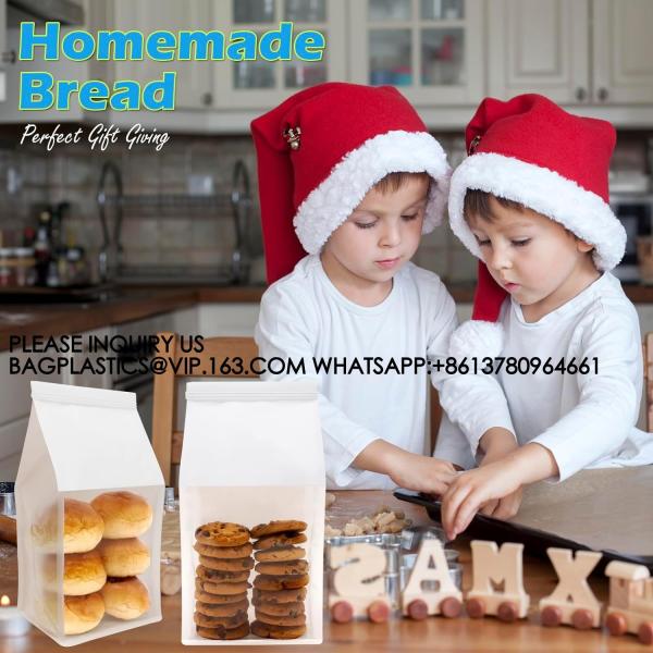 Paper Bread Bags For Homemade Bread Sourdough Bread Bags Bakery Bags With Window Cookie Bags For Packaging