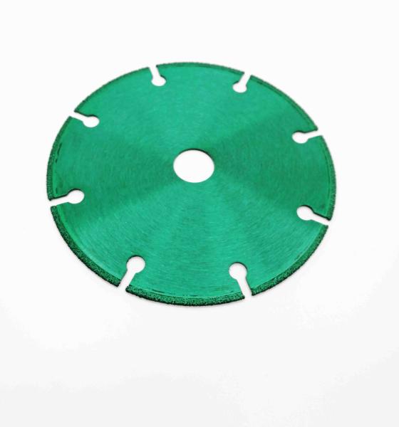 vacuum brazed super thin metal cutting diamond  blade with fast cutting speed and durable life
