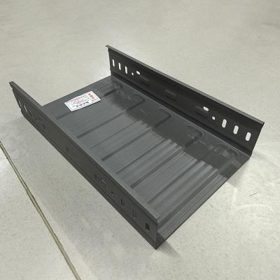 Wall Mounting Or Hanging Cable Tray Industrial Metal Cable Trough 100mm - 1000mm