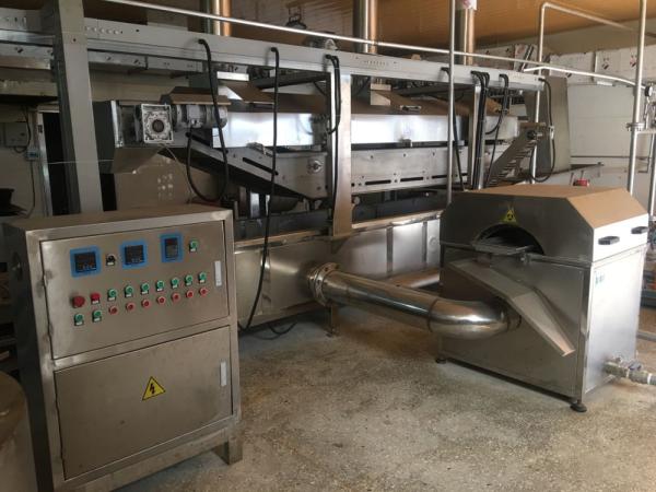 Industrial Conveyor Belt Deep Fryer Electric Fryer Machine For Potato Chips