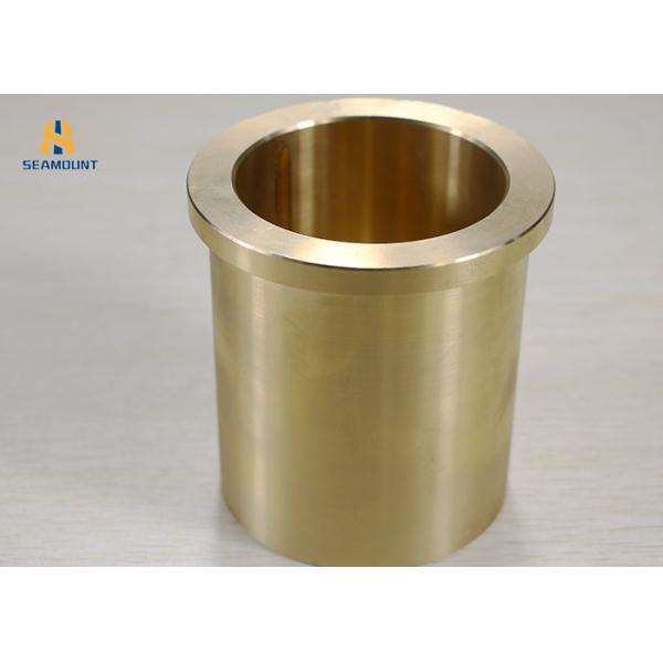 Stone Crusher Machine Parts Flange Bronze Bushings Customized With High Temperature