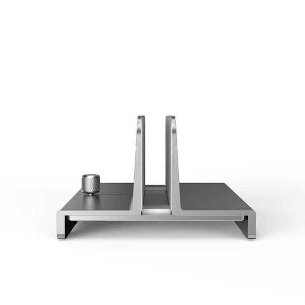 5mm Thick 432g Vertical Laptop Stand For Apple Macbook Pro 15 Inch