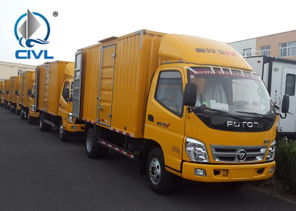 China Cargo Van Light Duty Commercial Trucks Payload 1-12 Ton EURO III/IV/V
