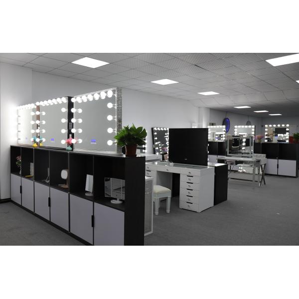 OEM Durable Dressing Room Illuminated Cosmetic Beauty Vanity Mirror with LED Lights