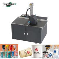 Impressora de cartão de passagem única Largura digital Impressora UV a jato de tinta de 300 mm