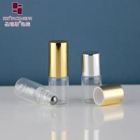 BLP-2ML Roller Ball Packaging Travel Size Essential Oil Transparent Glass Roll On Bottle No Leakage