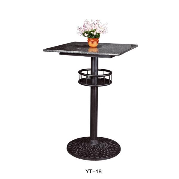 Iron steel Round table leg, tablebase in coffee shop  (YT-18)