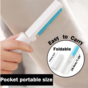 Rolo de Lint Reutilizável Lava-se, Rolo de Lint Grande de 8 polegadas Remover de Cabelos para Cães e Gatos