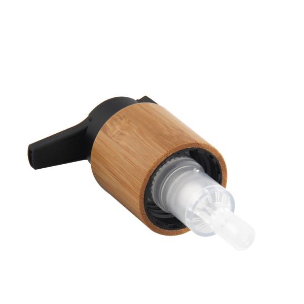 Transparent Plastic Hand Wash Pump with Outside Spring and Colorful Aluminium Closure