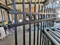 Metal personalizado 4 Ft preto Alumínio vedação jardim