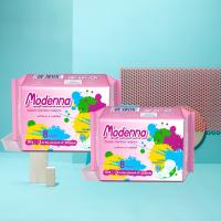Varejo em Grosso Niceday Ultra Soft 100% algodão orgânico almofadas menstruais mulheres guardanapos sanitários descartáveis