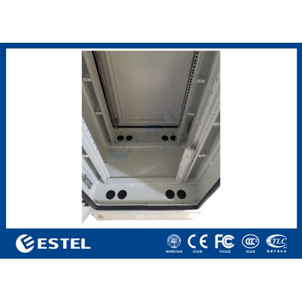 IP65 Внешний телекоммуникационный шкаф Алюминиевая плита с двойными дверями