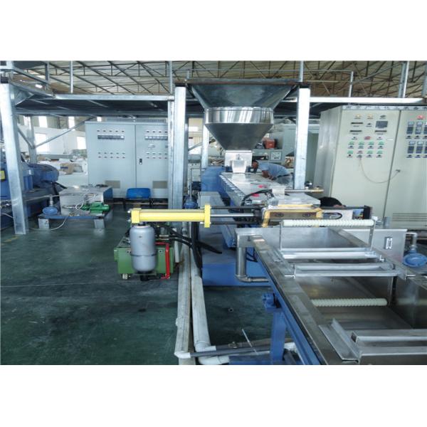 Filler Masterbatch Twin Screw Extrusion Line , Plastic Extruder Machine