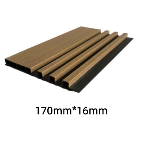 Zero Gap Seamless Interior Fluted WPC Wall Panels Cladding Louver WPC Wall Panel
