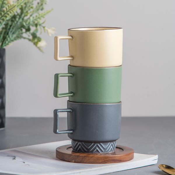 Поездка кружка набор Эко-дружественный керамический тип фарфора Погода Для кофе Вода Чай