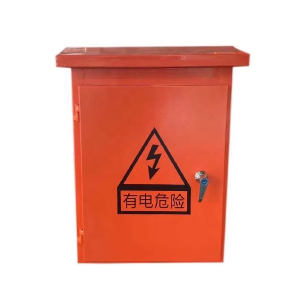 Custom Portable Industrial Distribution Box with IP66 Waterproof Q235 Steel Enclosure Electrical Junction Box