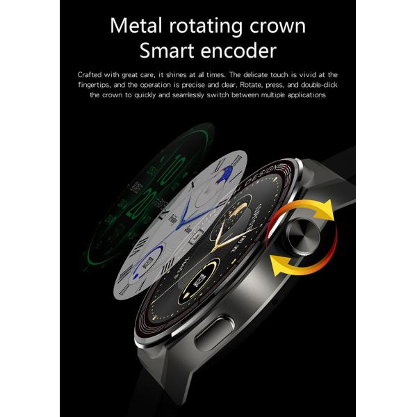 Wristband голоса OEM KALIHO ассистентский умный наблюдает 1.5inch 240x240